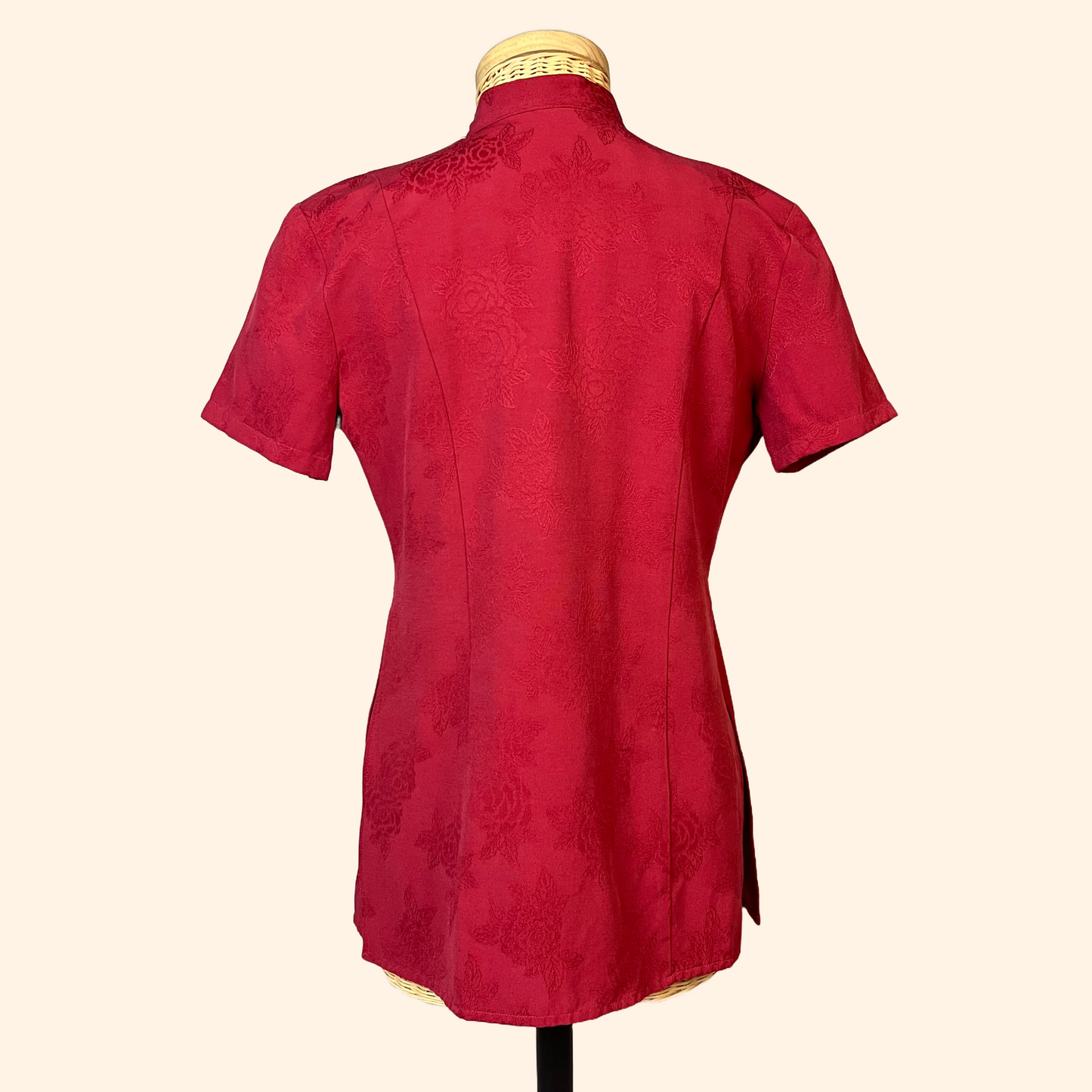 chemisier femme Rouge Bordeaux