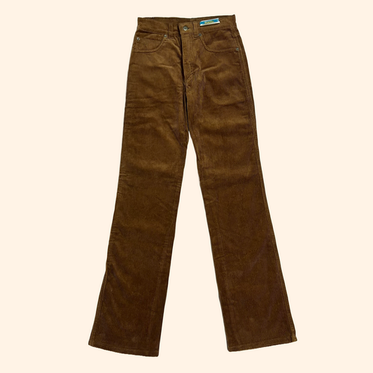 Pantalon femme Fiorucci marron 