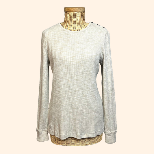 Pull femme Ralph Lauren blanc